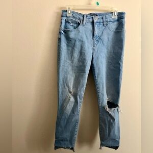 Lucky Brand Mid Rise Ava Crop
